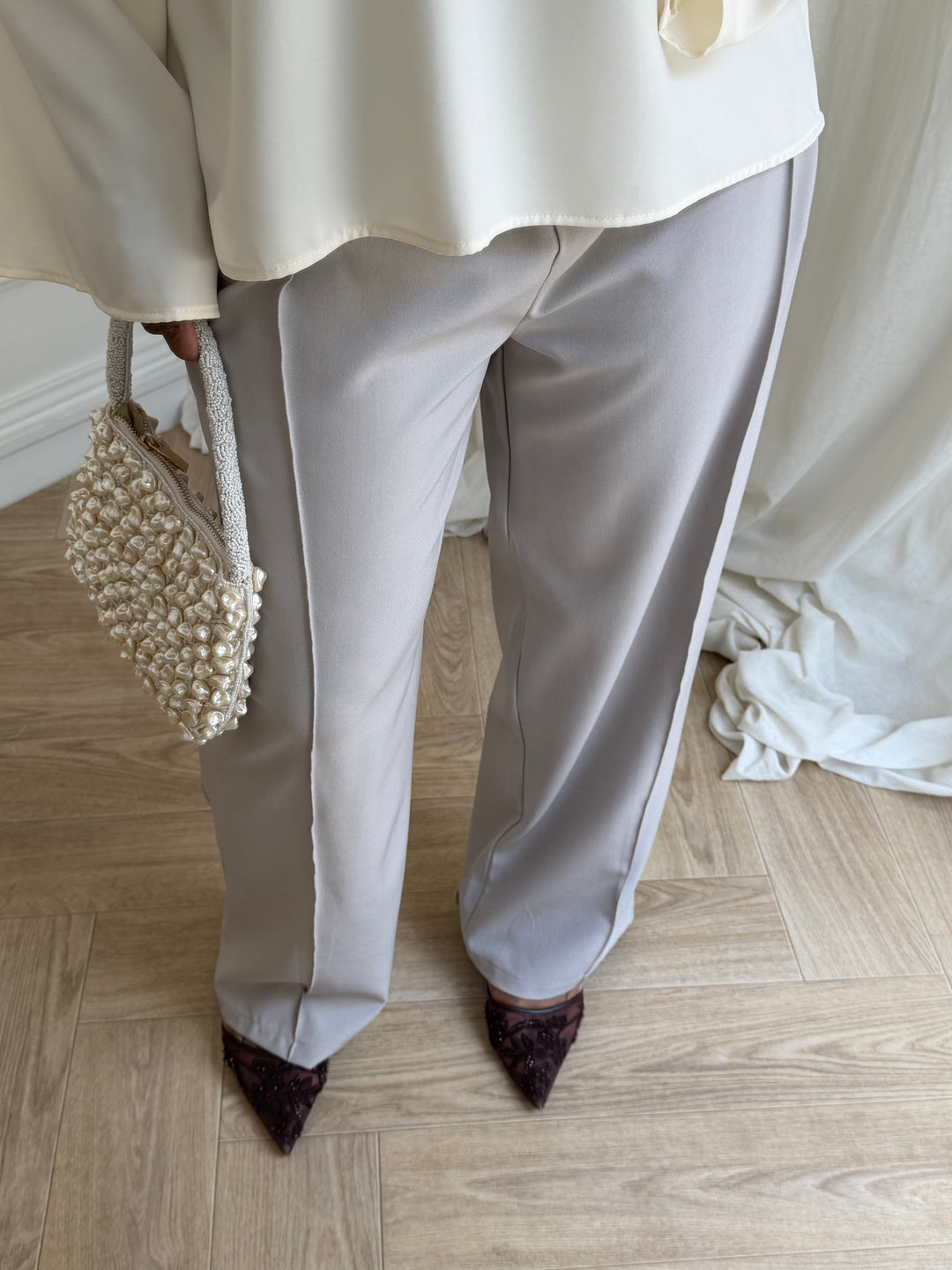 PANTALON HÉRA GRIS