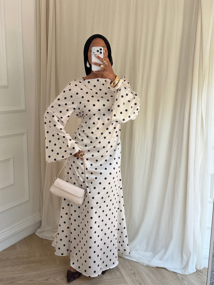 ROBE POIS BLANCHE