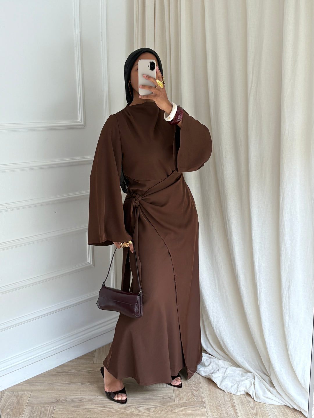 ROBE AKILA CHOCOLAT