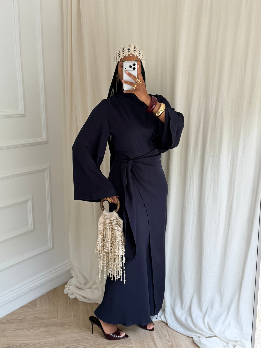 ROBE AKILA BLEU MARINE