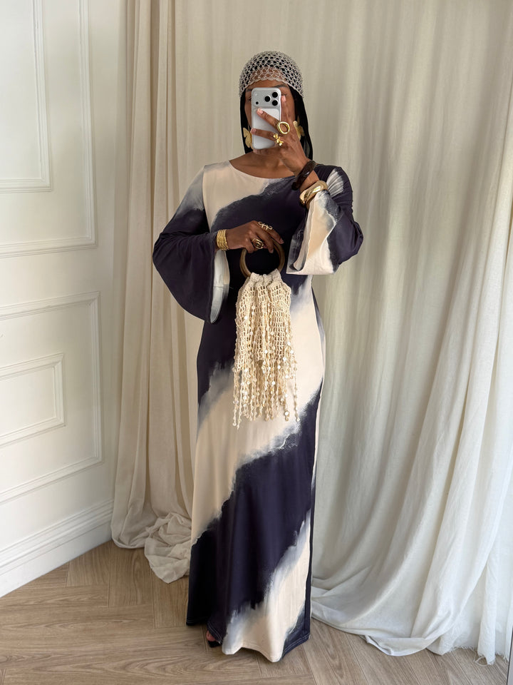 ROBE JAWAL BLEU