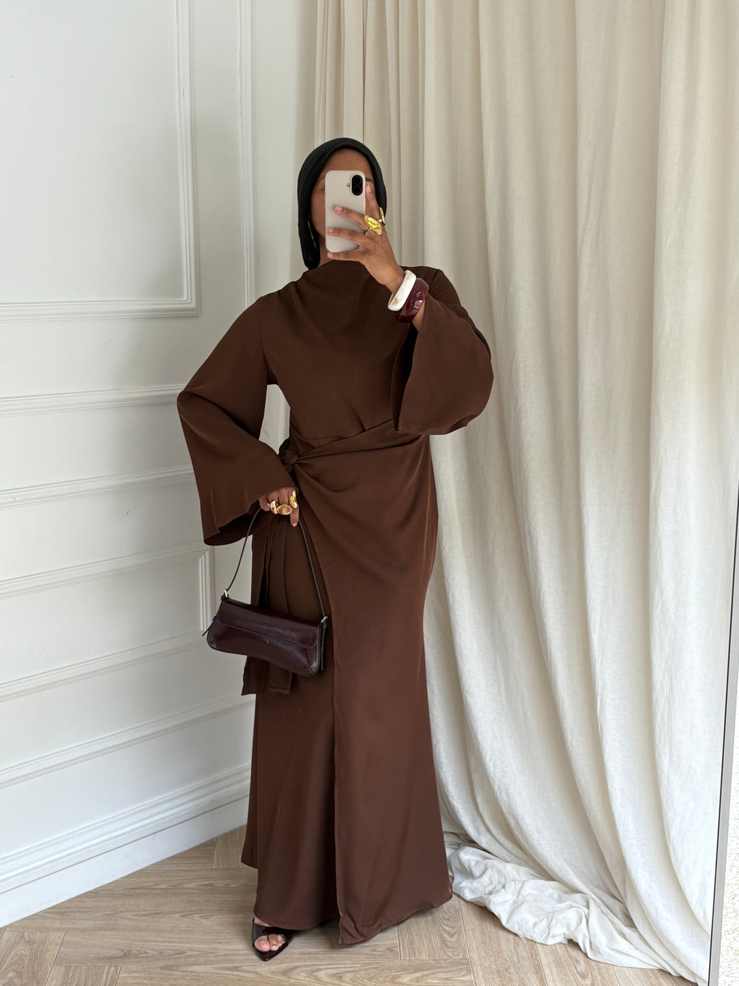 ROBE AKILA CHOCOLAT