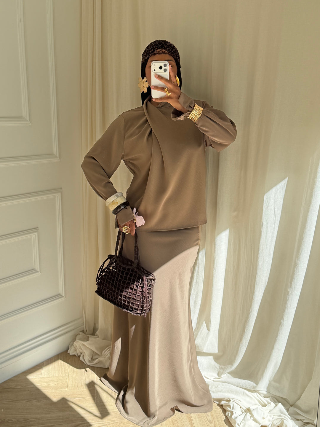 ENSEMBLE DILARA TAUPE