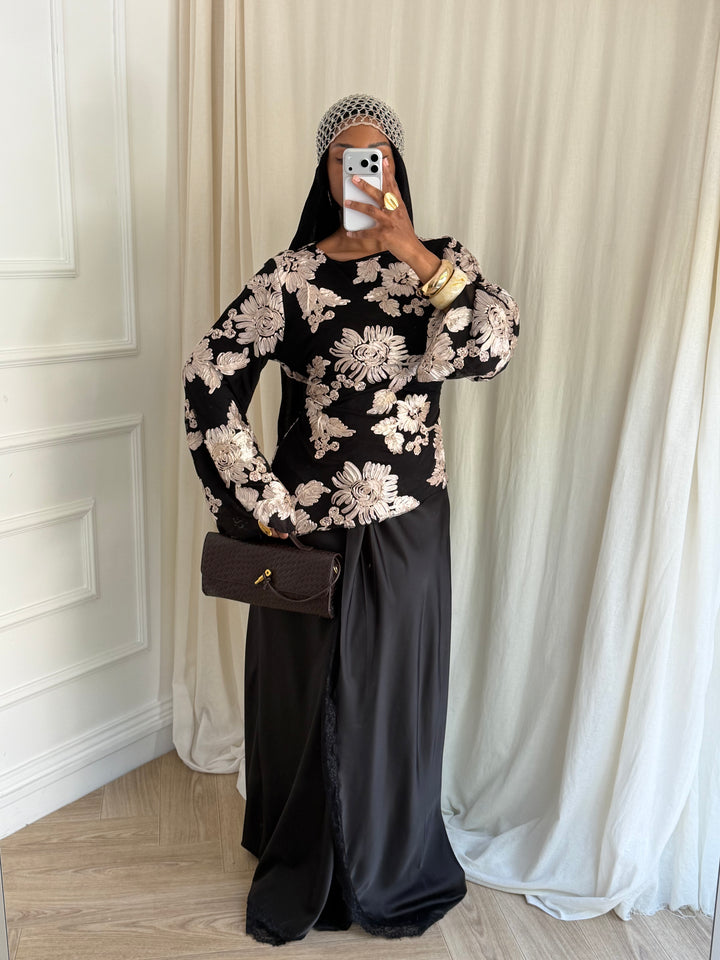 BLOUSE YASMEEN NOIR