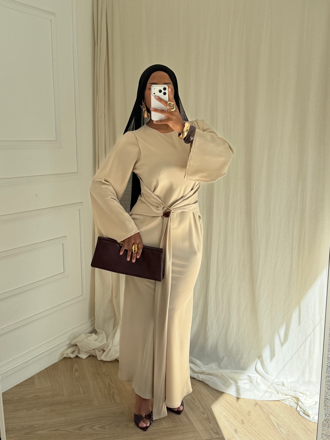 ROBE EVA BEIGE
