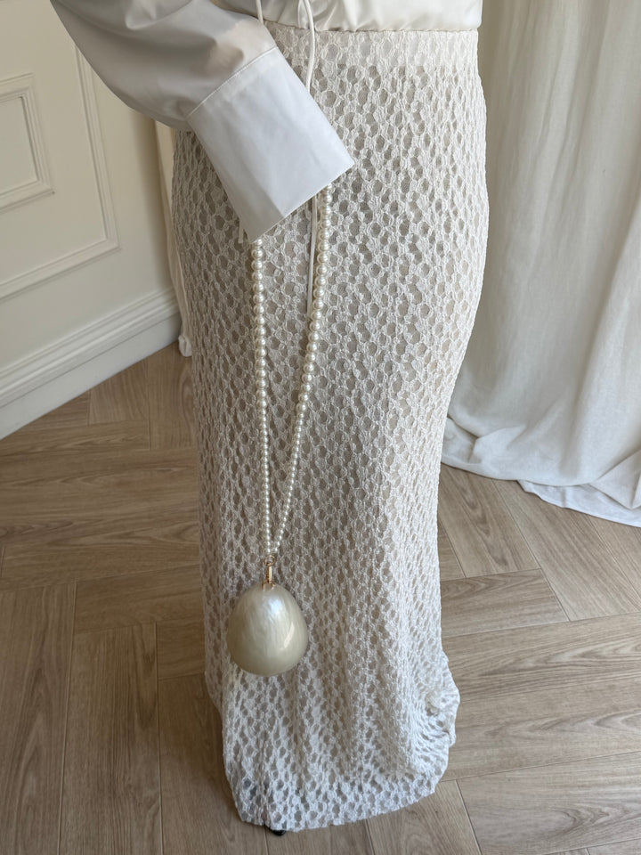 MAXI JUPE DENTELLE