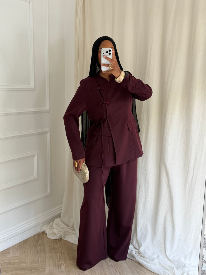 ENSEMBLE YUMMY BORDEAUX