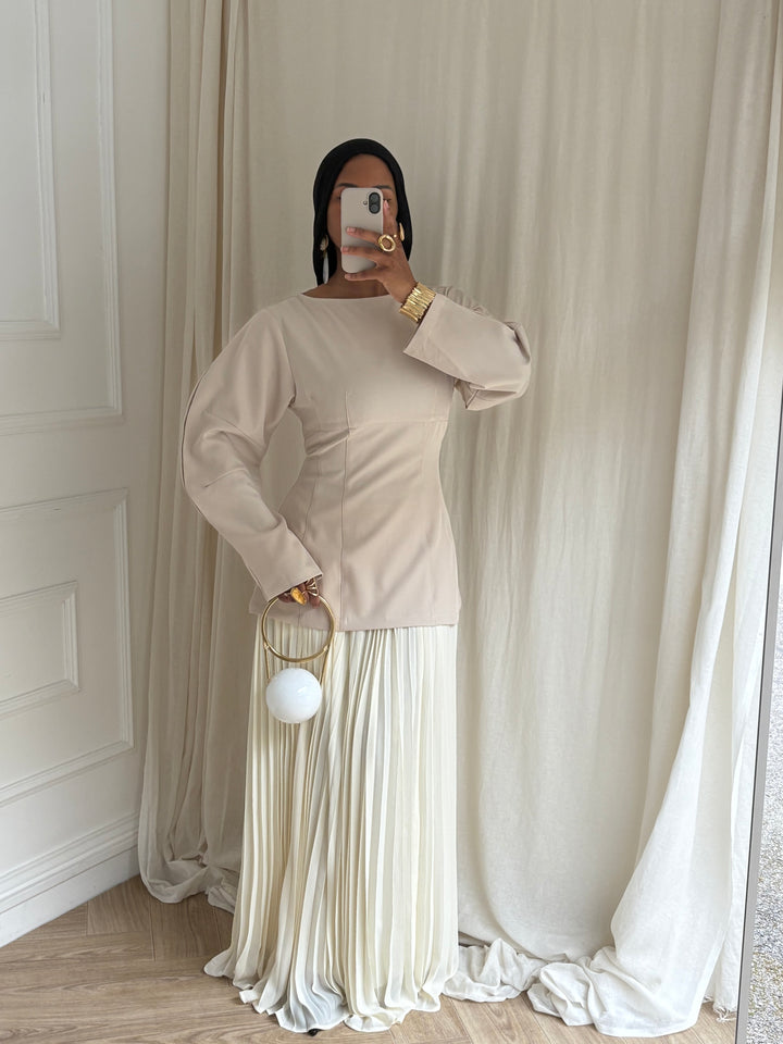 SET JUPE AYLA BEIGE