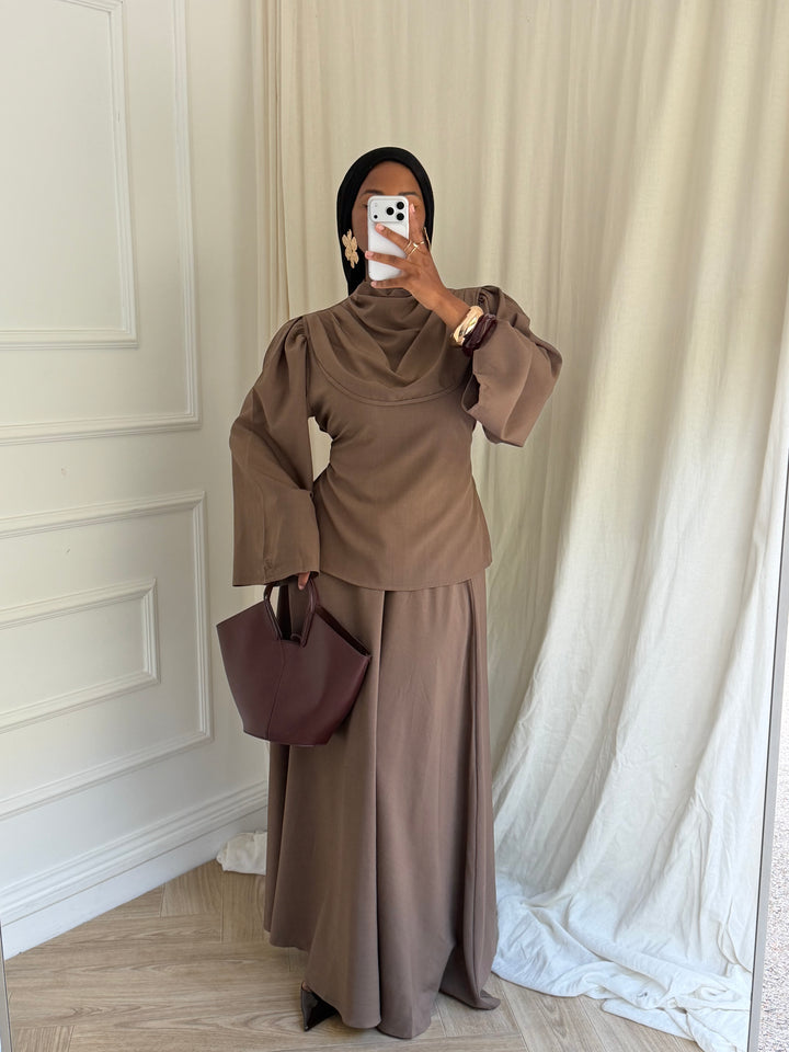 ENSEMBLE HANNA AUTOMNE CAMEL