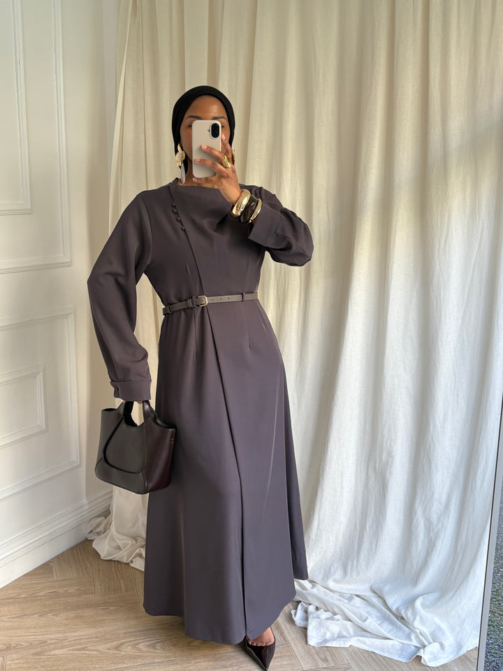 ROBE TARA GRISE