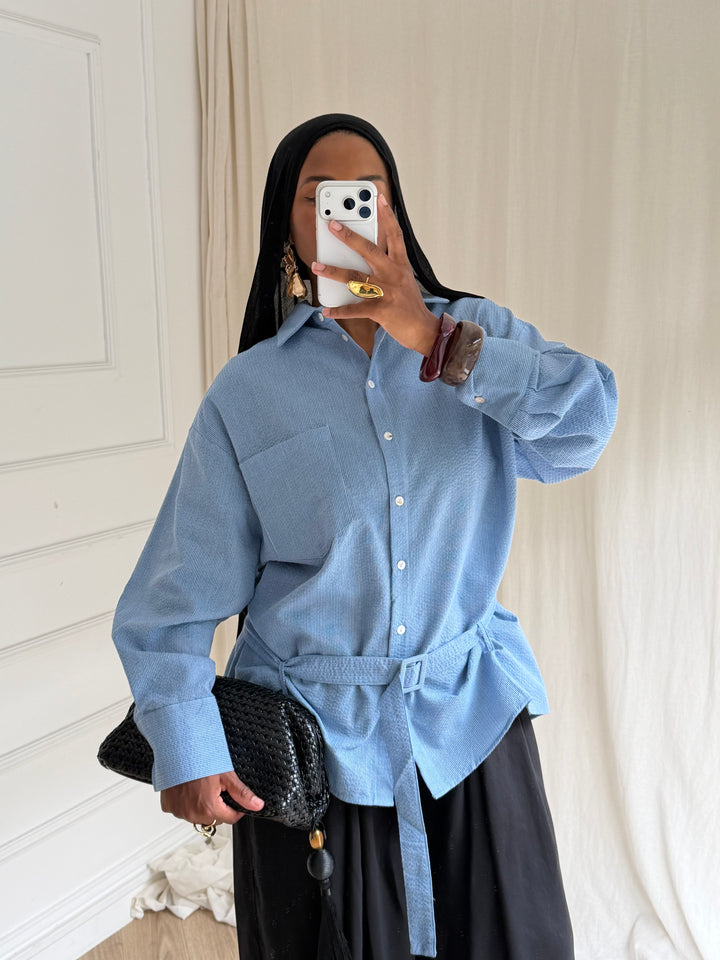CHEMISE COTON RAYURES