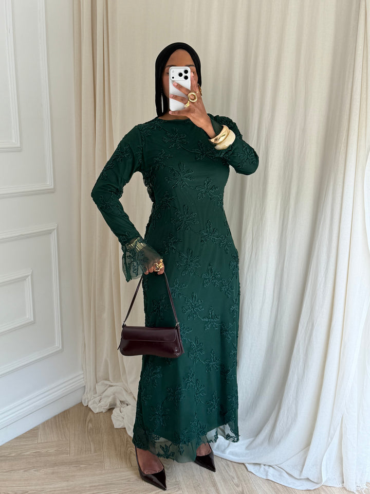 ROBE YARA VERT EMPIRE