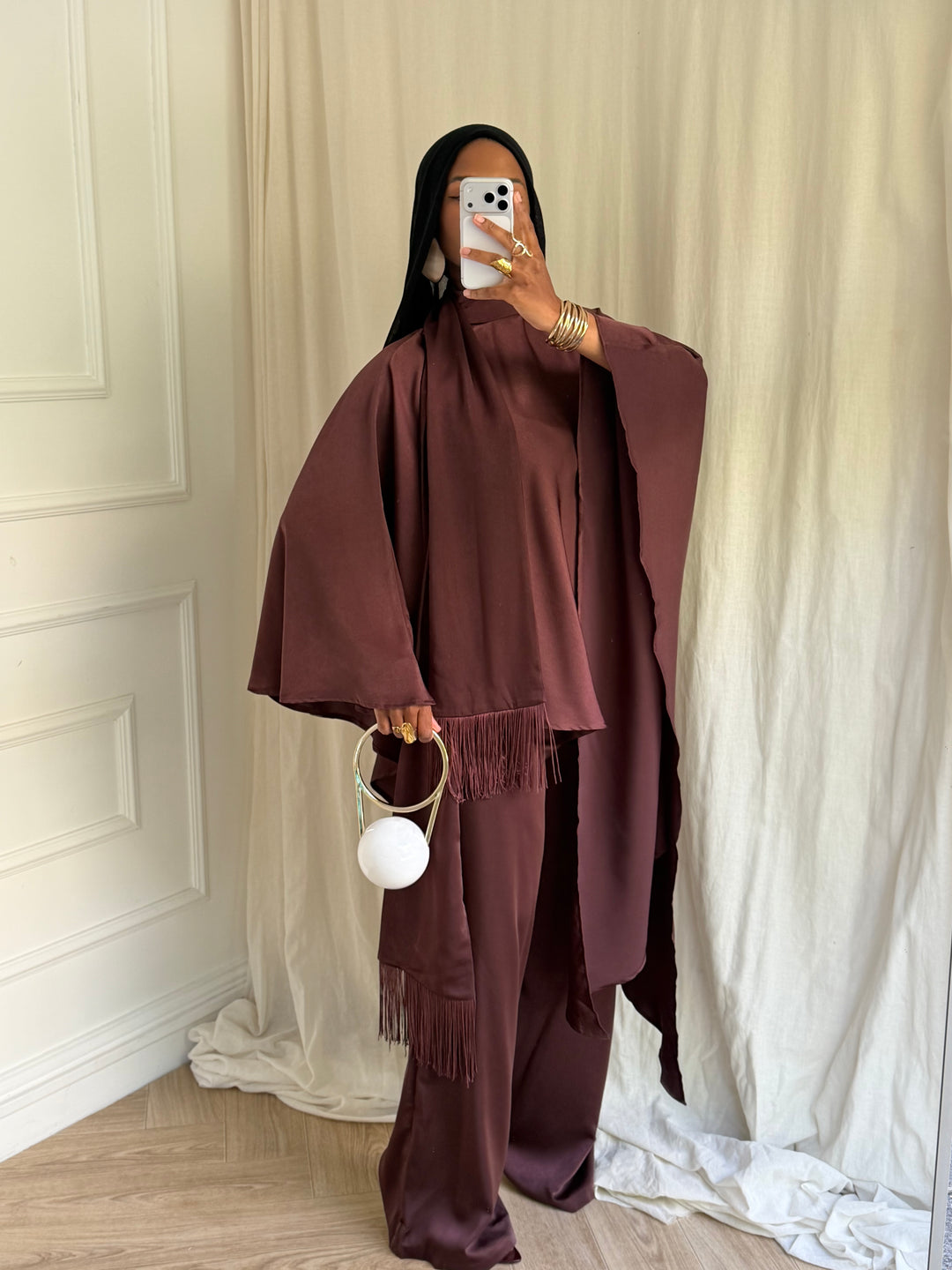 ENSEMBLE BLOUSE FRANGES