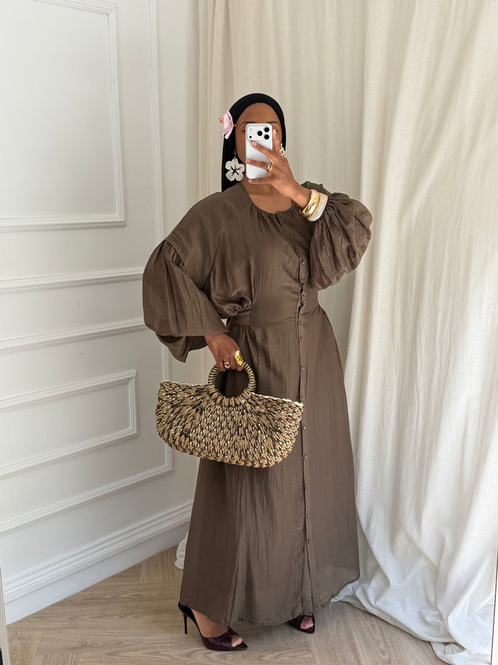 ROBE SOMALYA MARRON