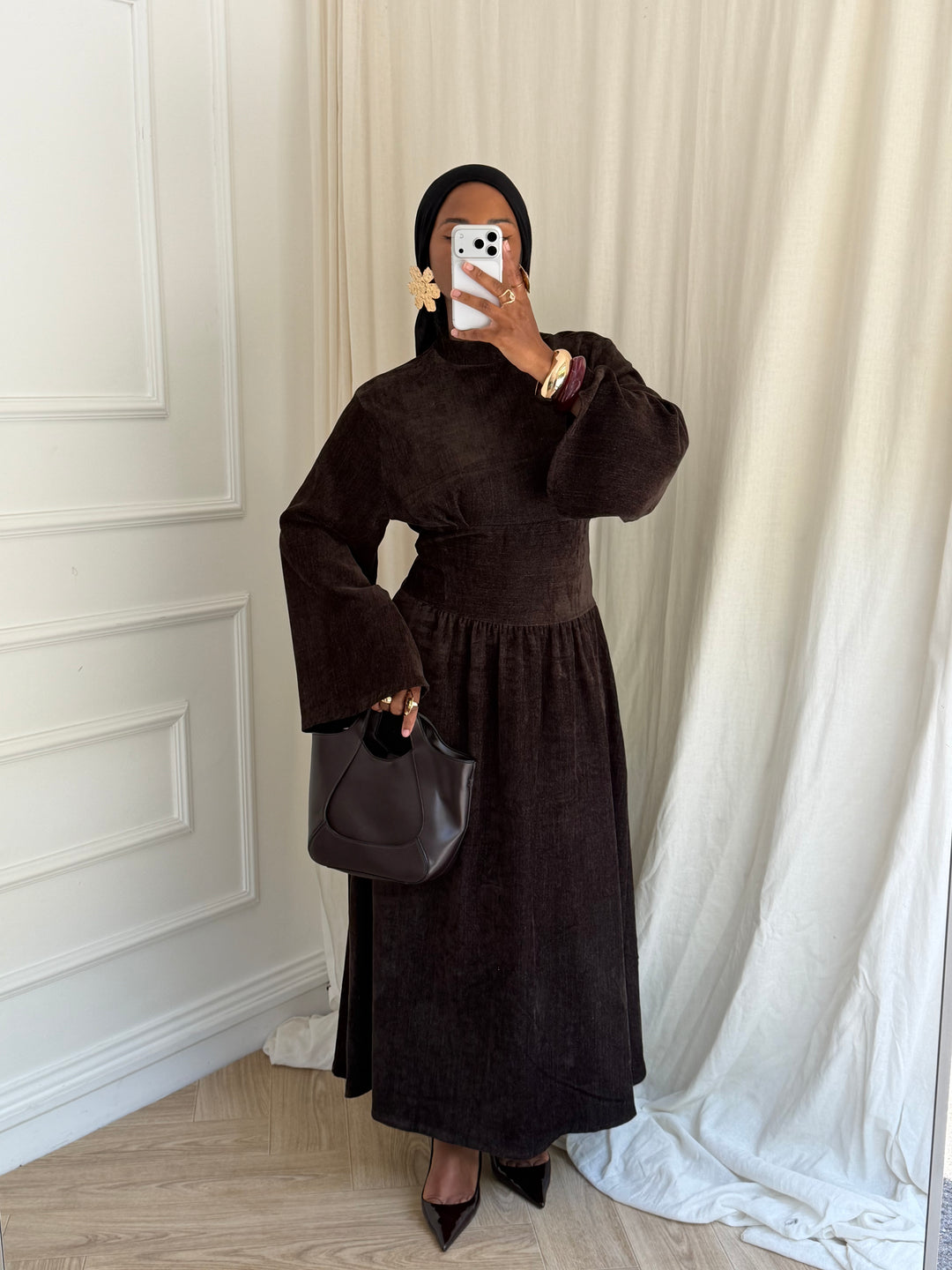ROBE HANA MARRON