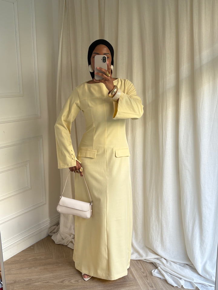 ROBE SOJAN JAUNE