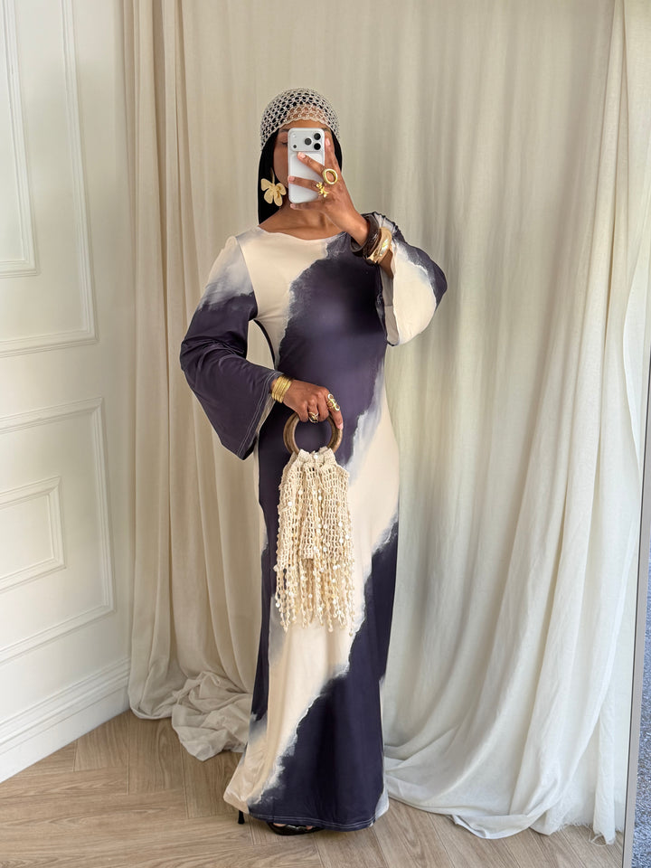 ROBE JAWAL BLEU