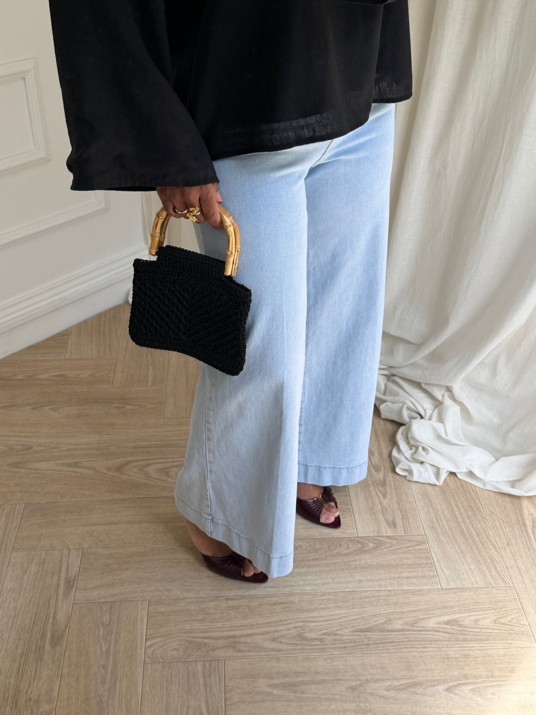 JEAN PALAZZO BLEU TRÈS CLAIR