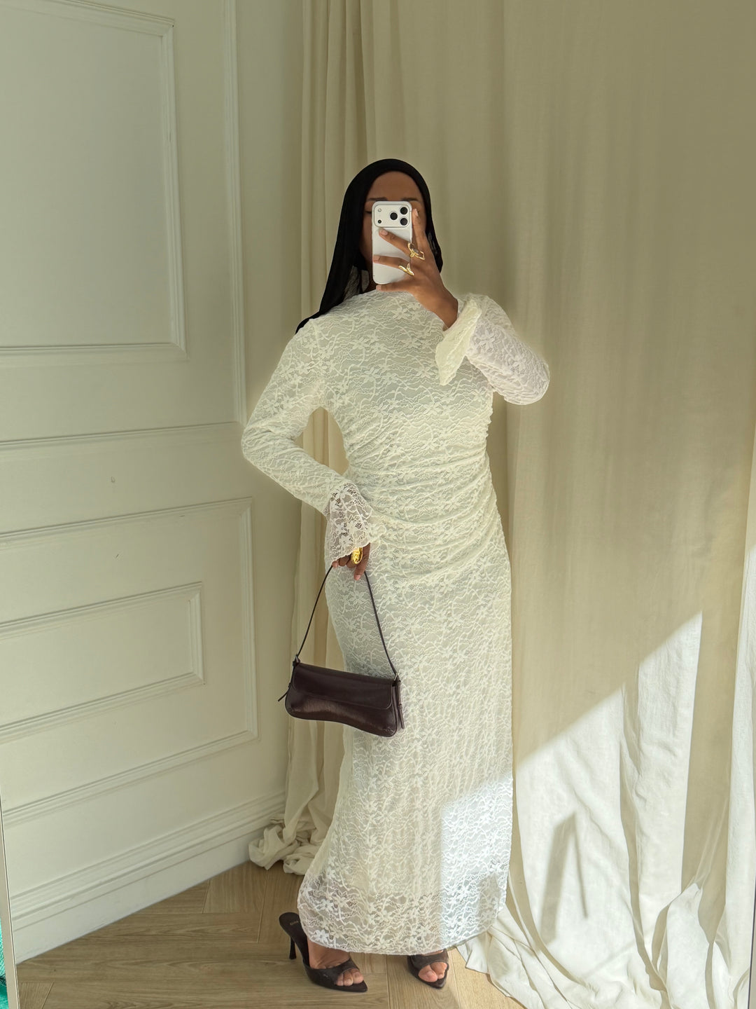 ROBE LEONNIE BLANCHE