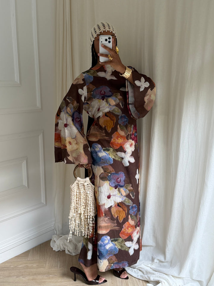 ROBE NEHIR MARRON