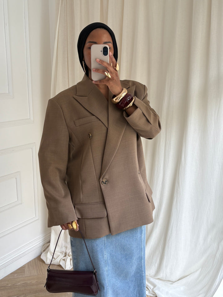 BLAZER LUXE CAMEL