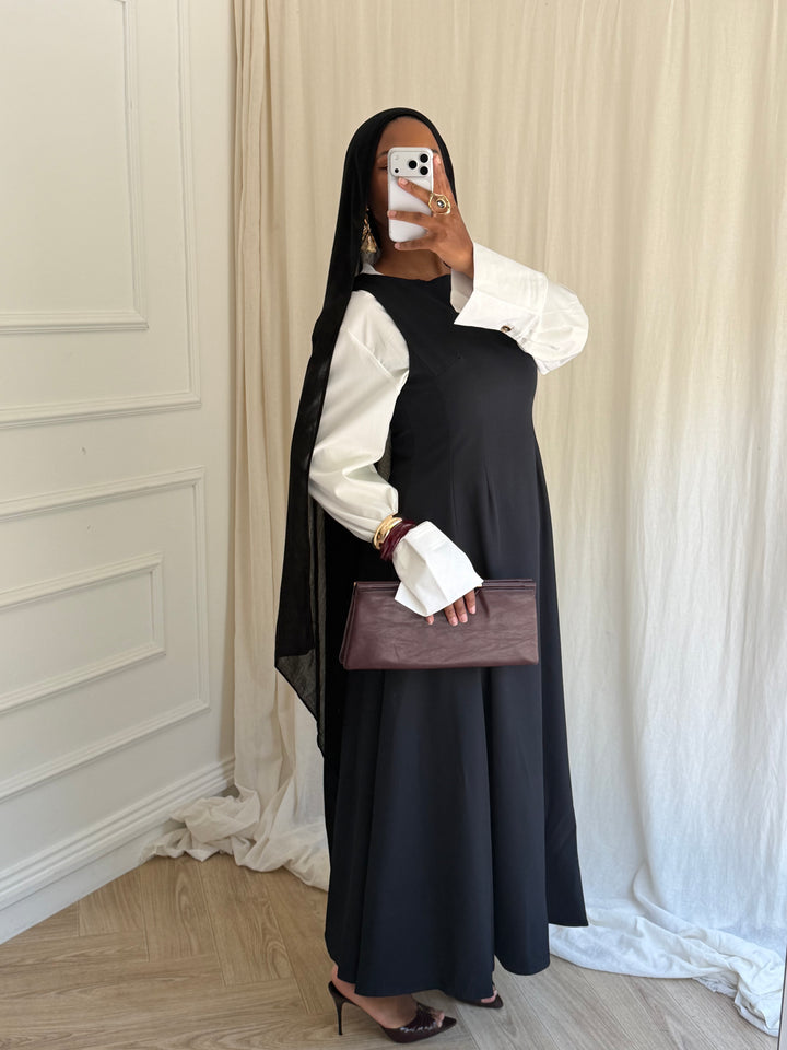 ROBE TAILLEUR BLEU NUIT