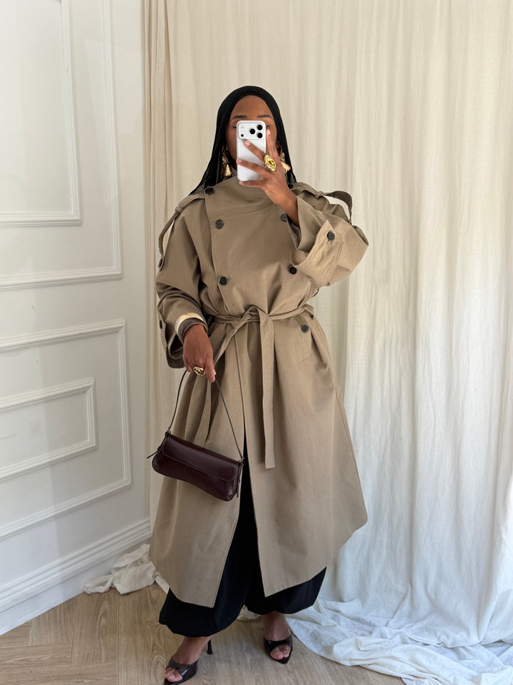 TRENCH ENAS PREMIUM BEIGE