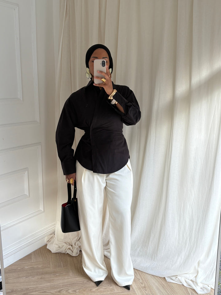 BLOUSE AJUSTÉ NOIRE