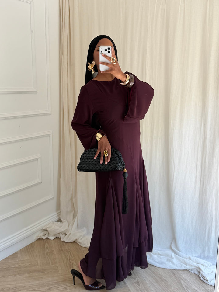 ROBE RINYA BORDEAUX