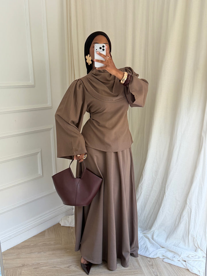 ENSEMBLE HANNA AUTOMNE CAMEL