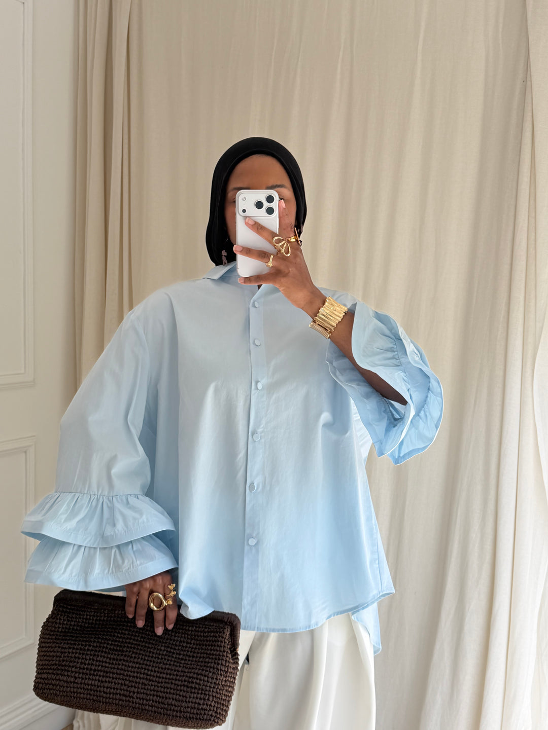 BLOUSE JULIANA BLEU
