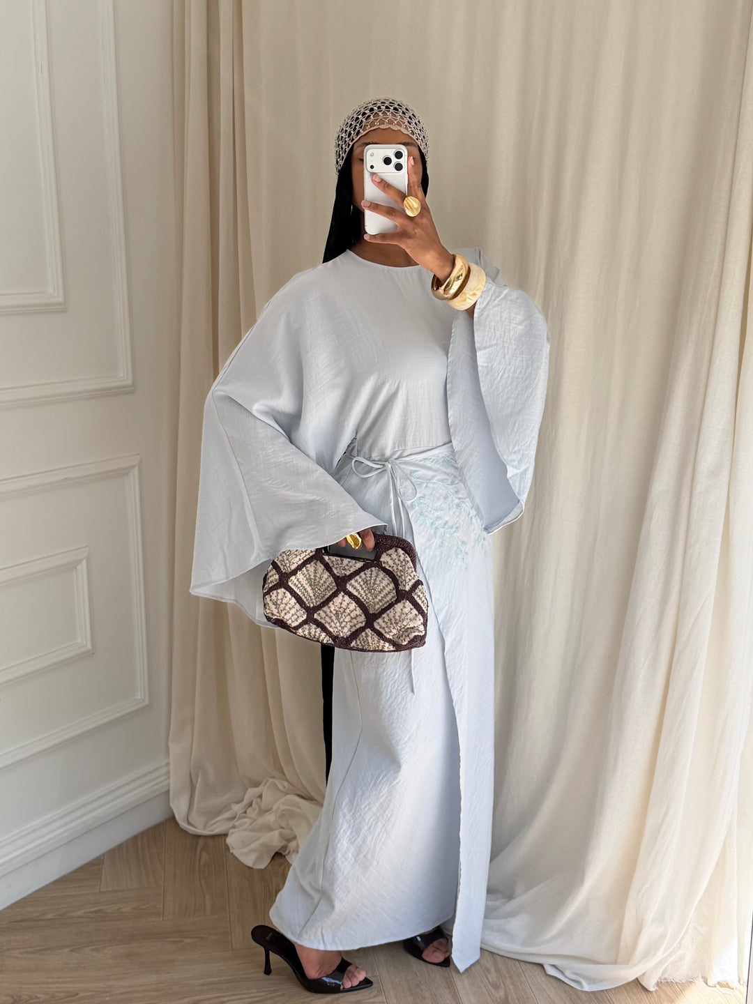 ROBE BAHIJA BLEU