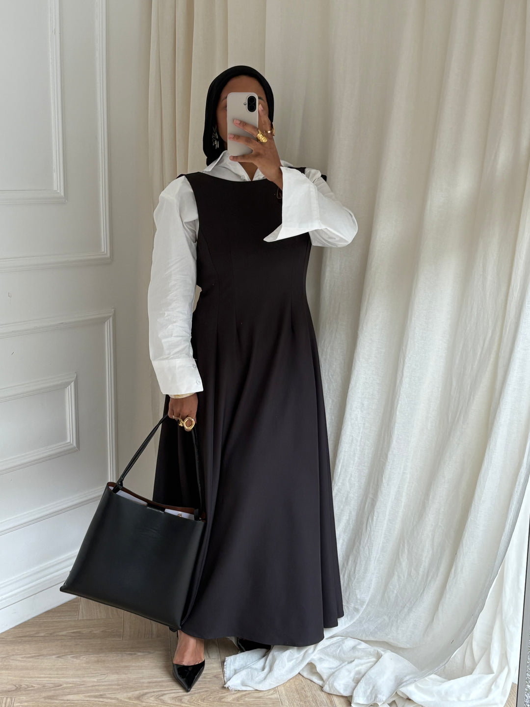 ROBE TAILLEUR NOIRE