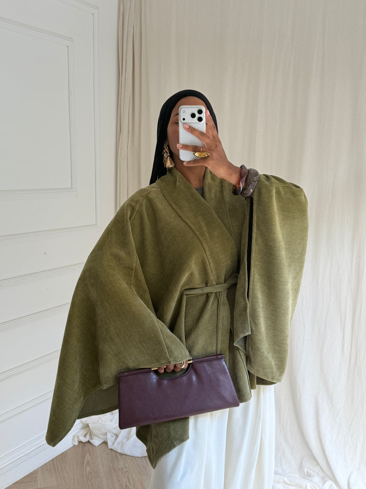 GILET NATI OLIVE