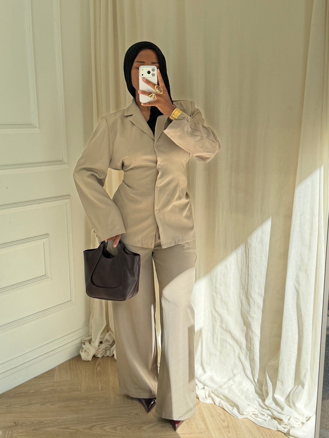 ENSEMBLE ALBA TAUPE
