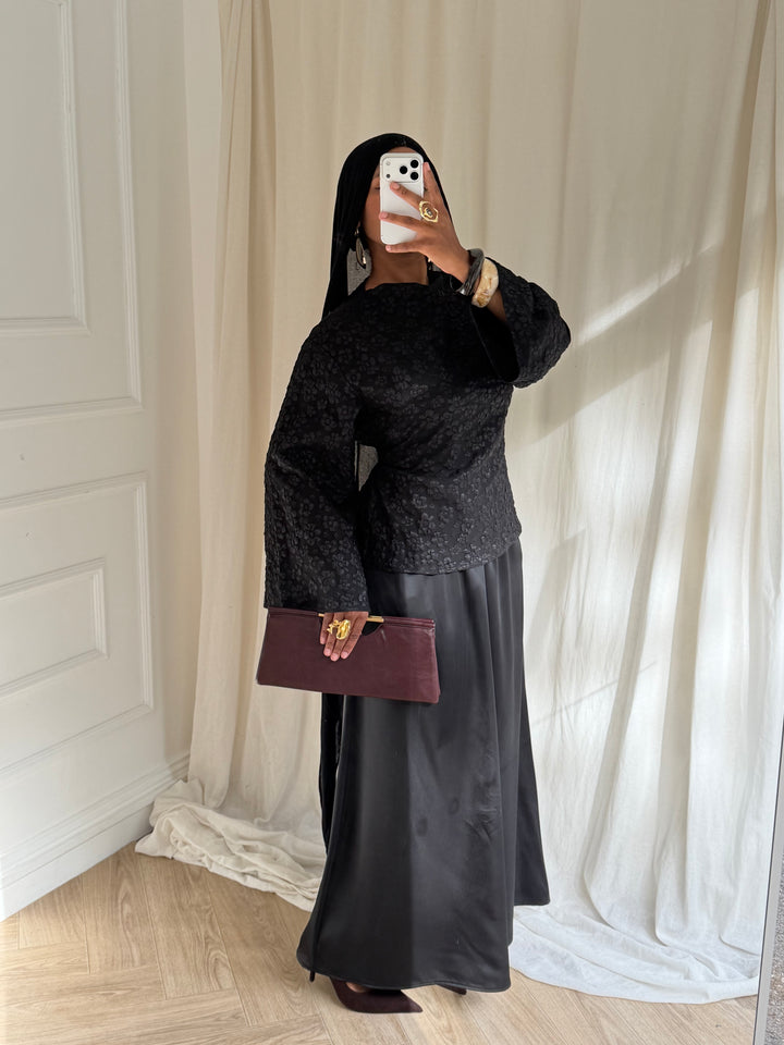 ENSEMBLE JUPE ASSA NOIR