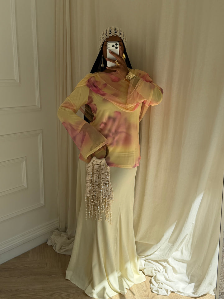 BLOUSE AYDA JAUNE