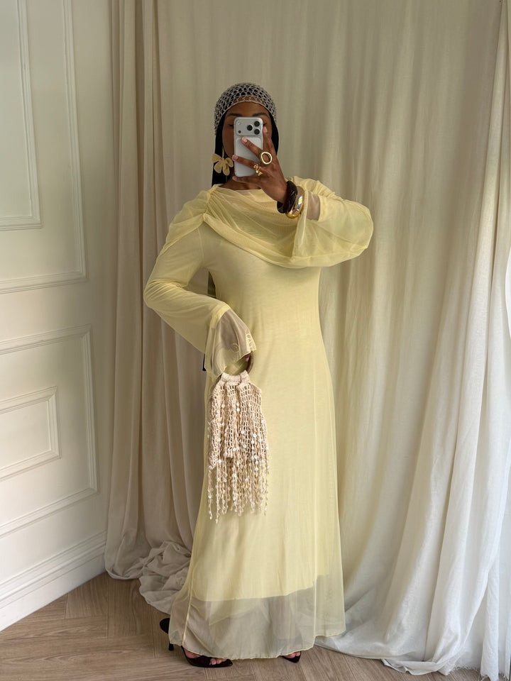 ROBE SOURIYAH JAUNE
