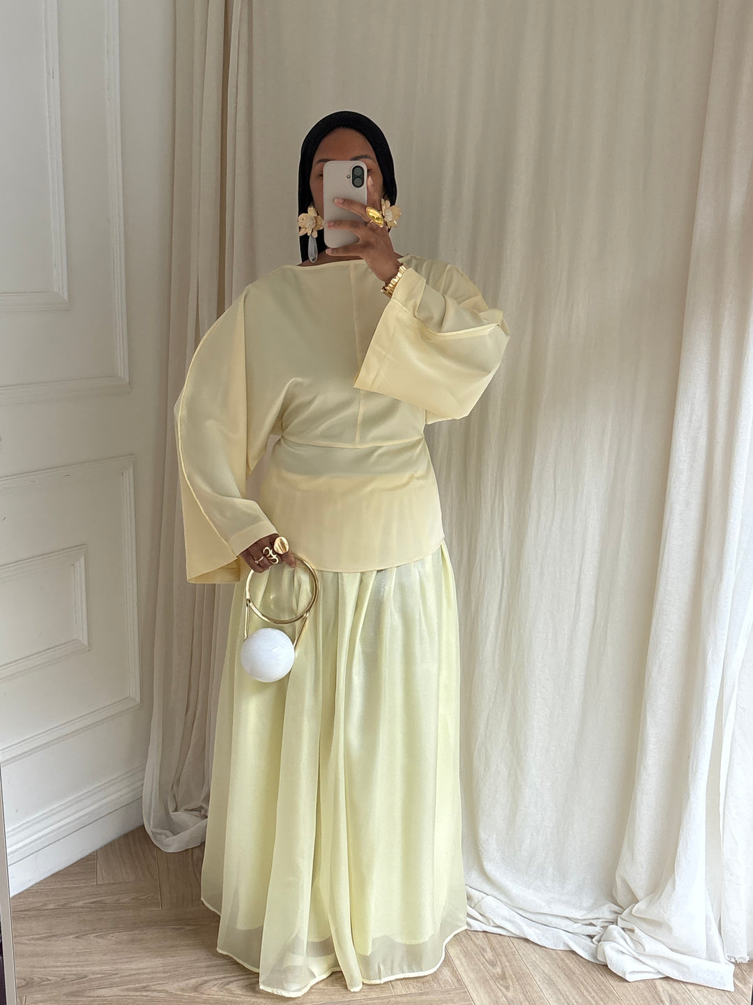 JUPE ELISA JAUNE