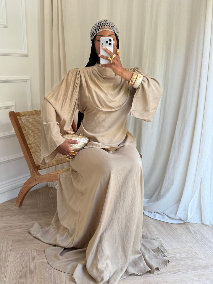 ENSEMBLE HANNA TAUPE