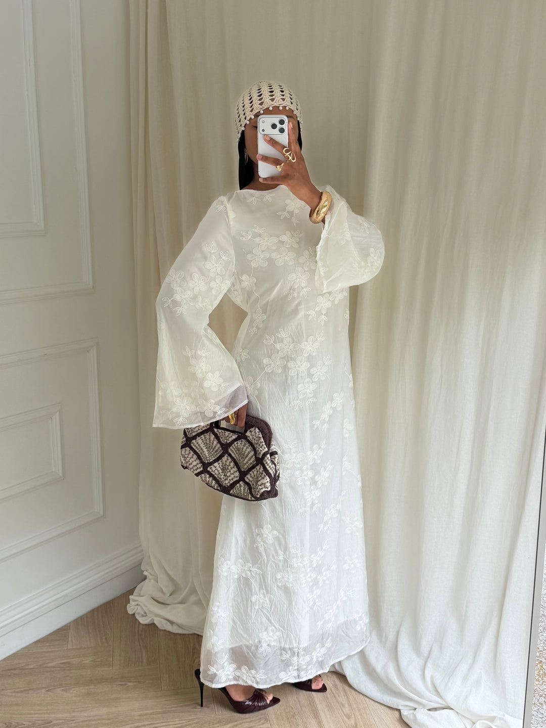 ROBE MAYAL BLANCHE