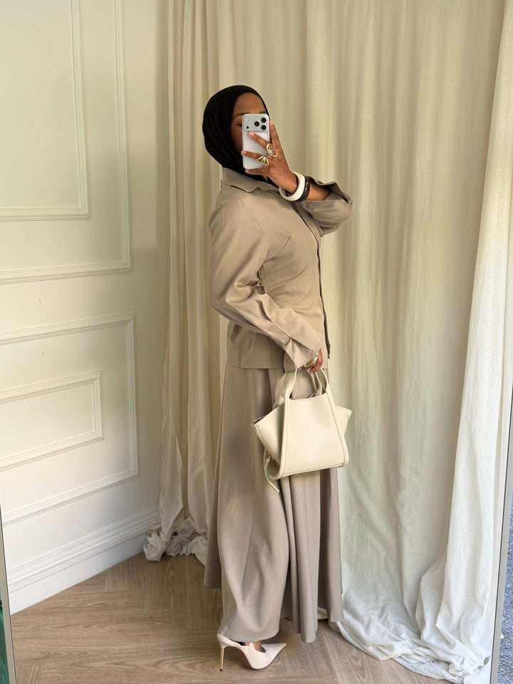 ENSEMBLE VELA TAUPE CLAIR