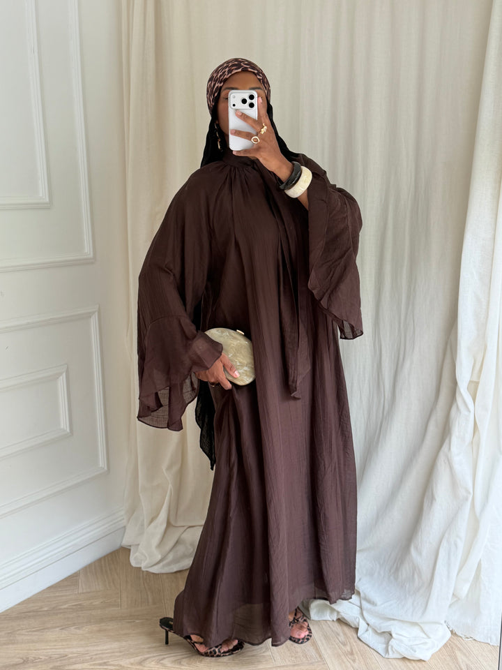 ROBE JANAH CHOCOLAT