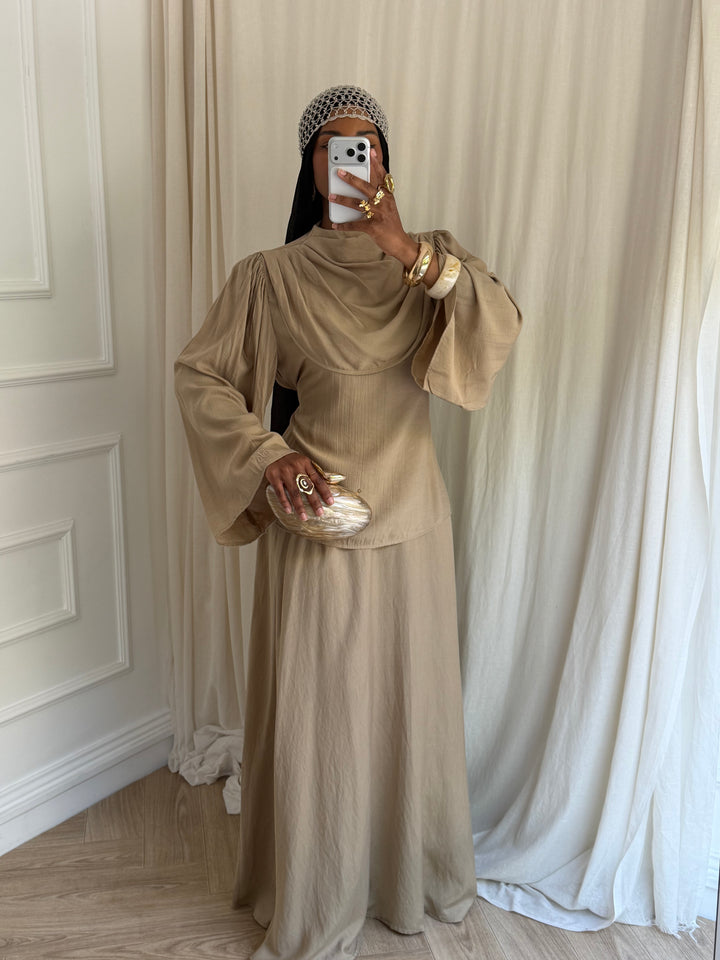 ENSEMBLE HANNA TAUPE