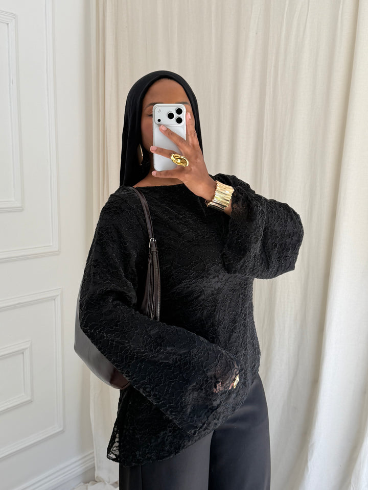 BLOUSE MARBELLA NOIRE