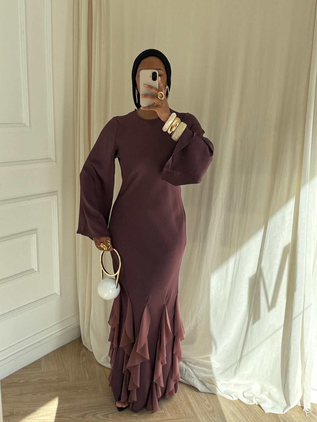 ROBE ZAHRA PRUNE