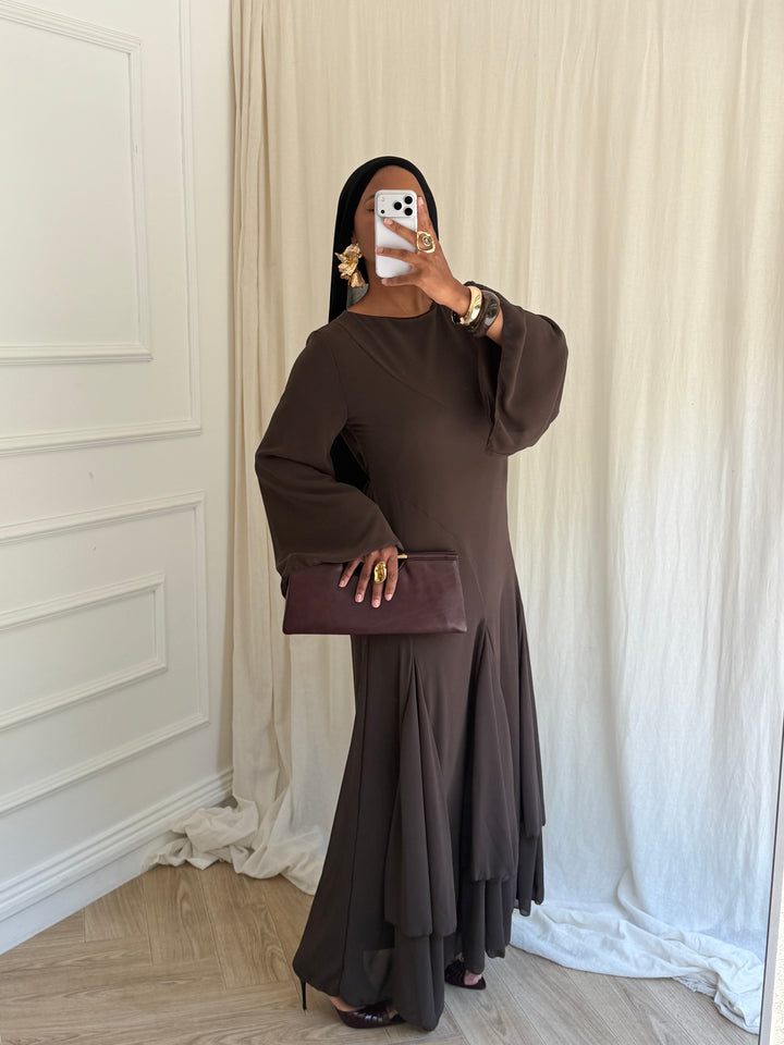 ROBE RINYA MARRON