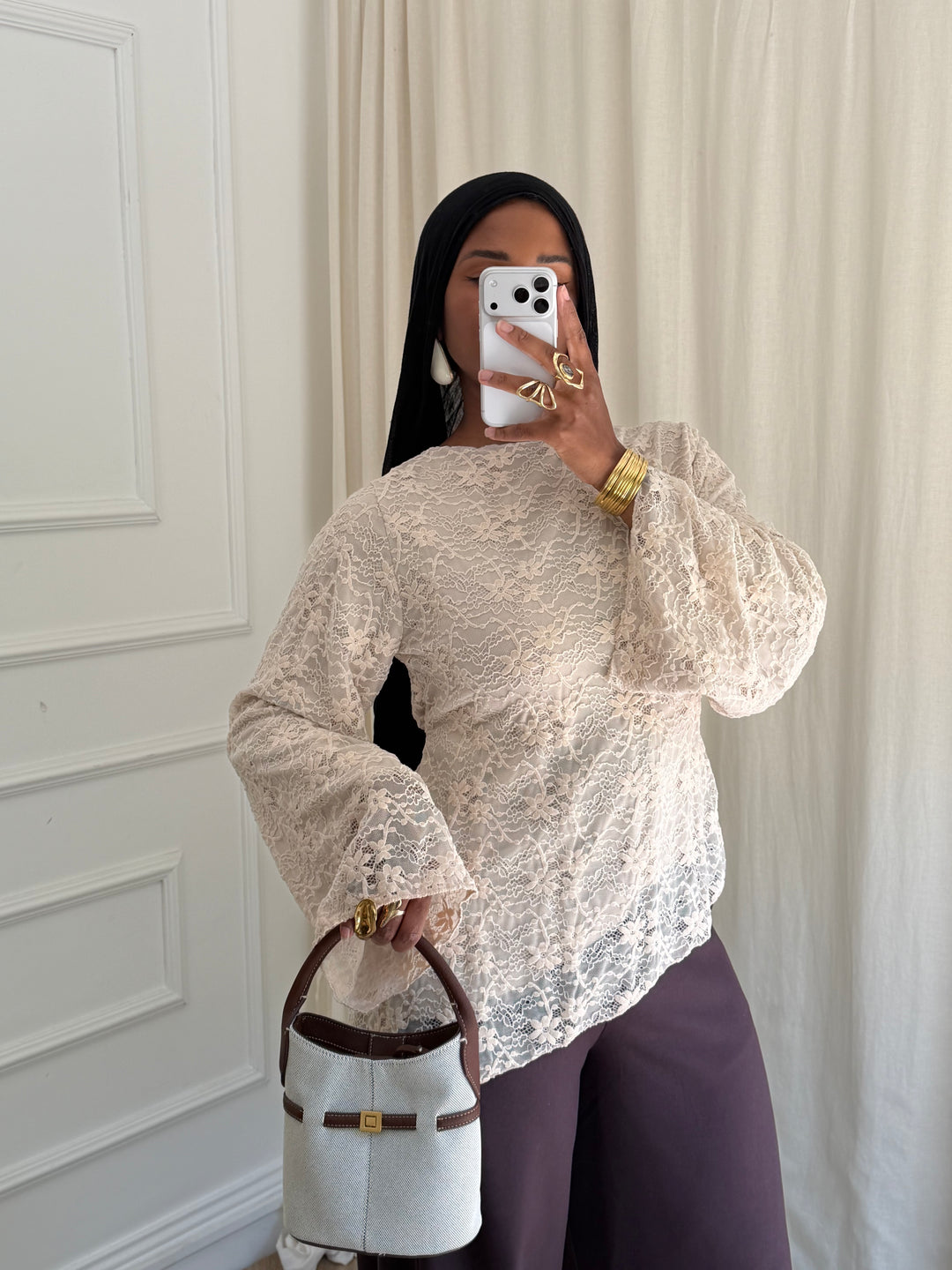 BLOUSE MARBELLA BEIGE