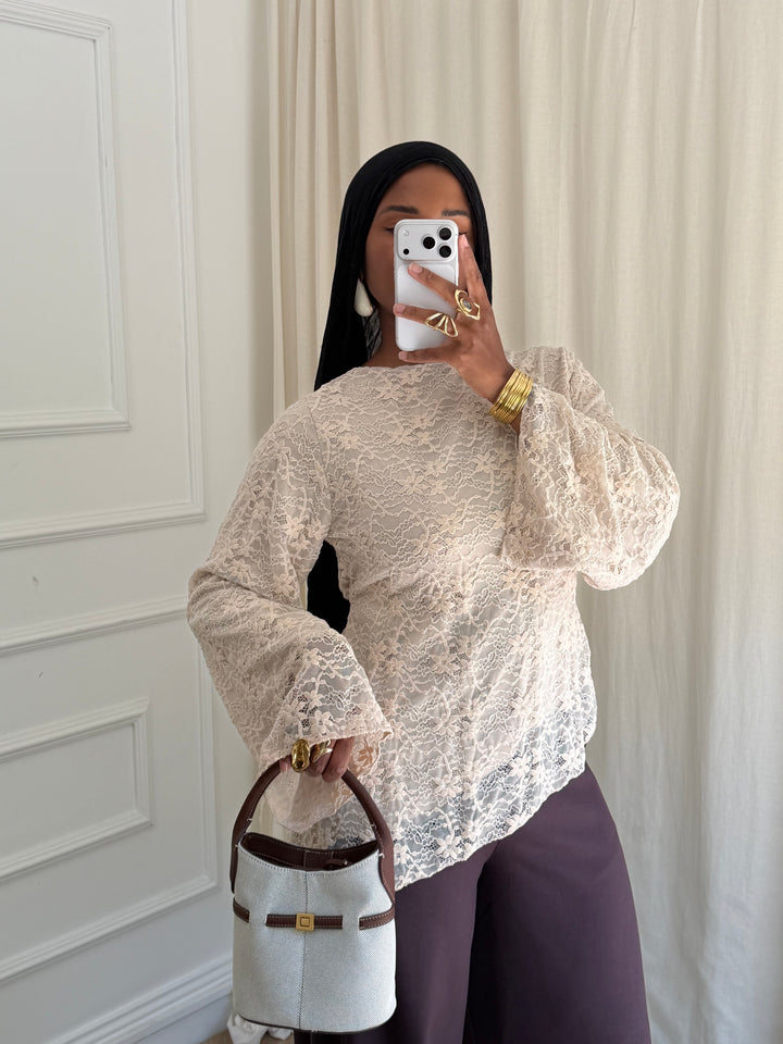 BLOUSE MARBELLA BEIGE