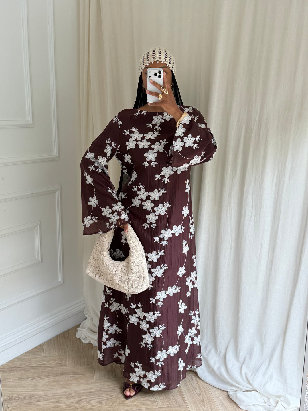 ROBE MAYAL MARRON